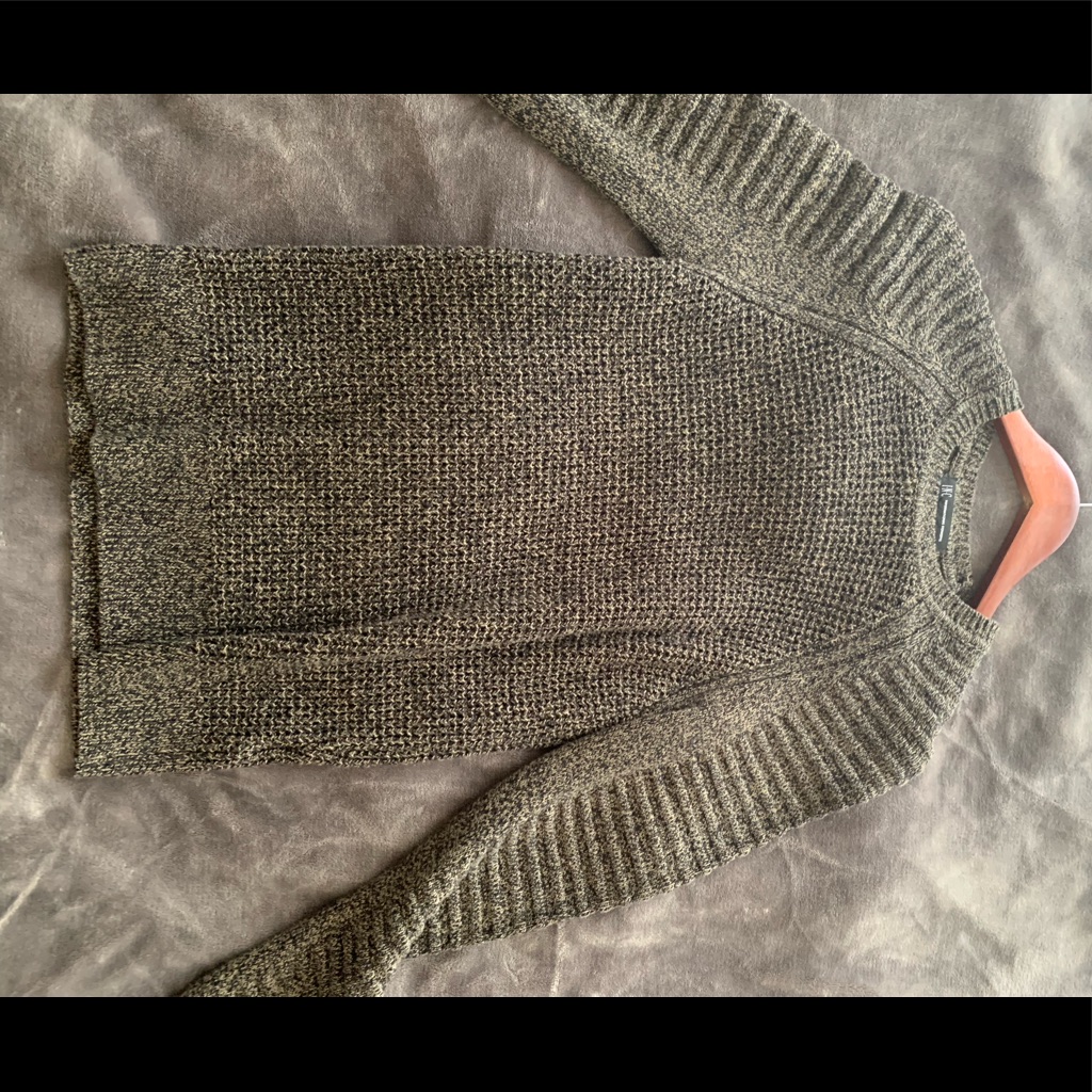 Green Mens Sweater Small